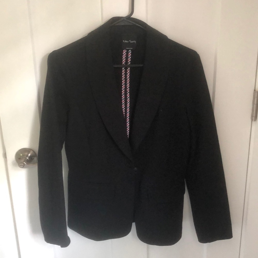 Eden Society black blazer